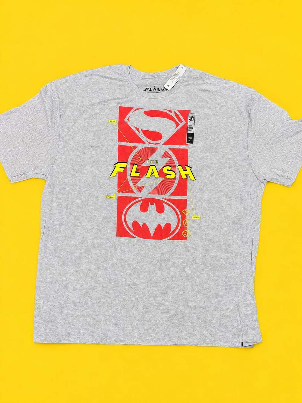 DC Comics The Flash Past Present Future Graphic T-Shirt